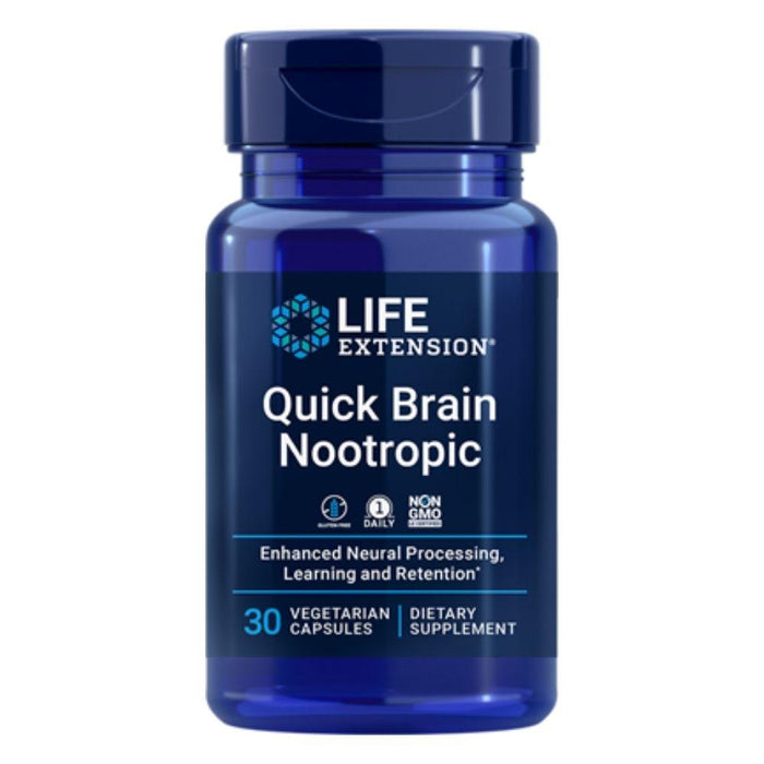 Life Extension Nootropics Life Extension Quick Brain Nootropic 30 Capsules