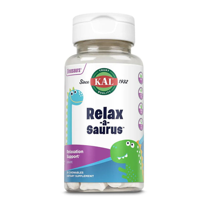 Kal Digestive Health KAL Relax-A-Saurus Grape 30 Capsules