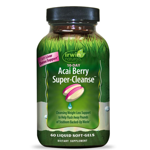 Irwin Naturals Digestive Health Irwin Naturals 10 Day Acai Berry Super Berry Cleanse 60 Softgels