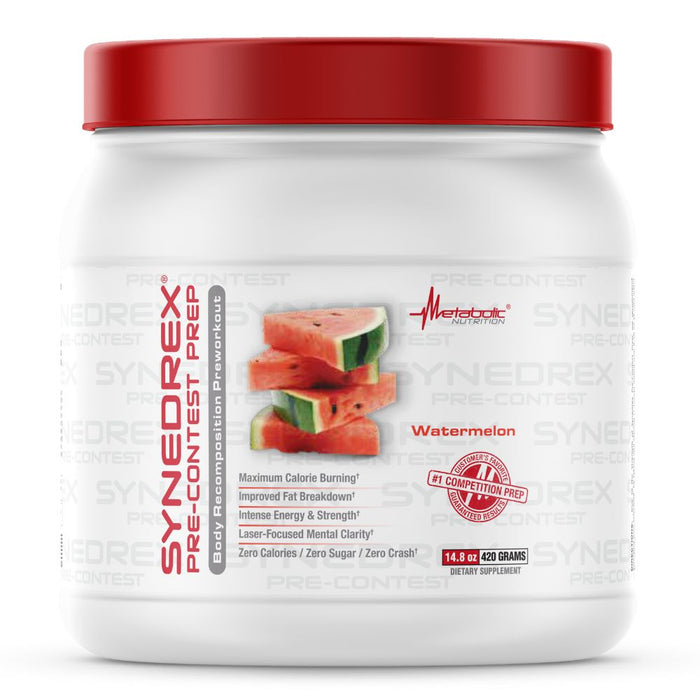 Metabolic Nutrition Fat Burner Watermelon Metabolic Nutrition Synedrex Pre-Workout 30/60 Servings