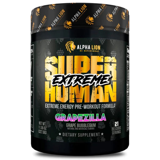 Alpha Lion Pre-Workouts Grapezilla Alpha Lion Superhuman 21/42 Servings