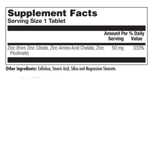 Kal Vitamins & Minerals KAL Tri-Zinc 50 90 Tablets