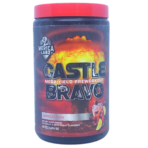 'Merica Labz Pre-Workouts Cereza Limon 'Merica Labz Castle Bravo 20 Servings