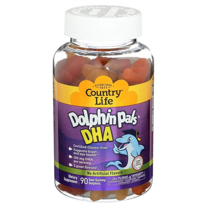 Country Life Essential Fatty Acids & - Oils Country Life Dolphin Pals for Kids 90 Gummies