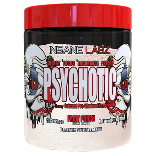 Insane Labz Pre-Workouts Fruit Punch Insane Labz Psychotic Clear 20 Servings