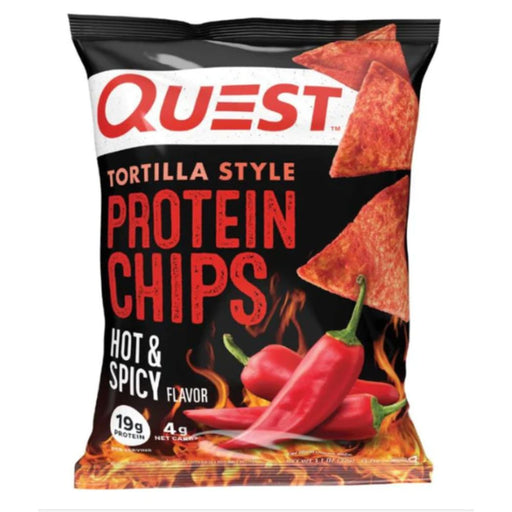 Quest Nutrition Foods & - Juices Hot & Spicy Quest Protein Tortilla Chips 8/Box