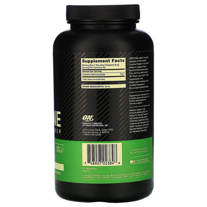 Optimum Nutrition Sports Nutrition & More Optimum Nutrition Creatine Powder 300 Grams