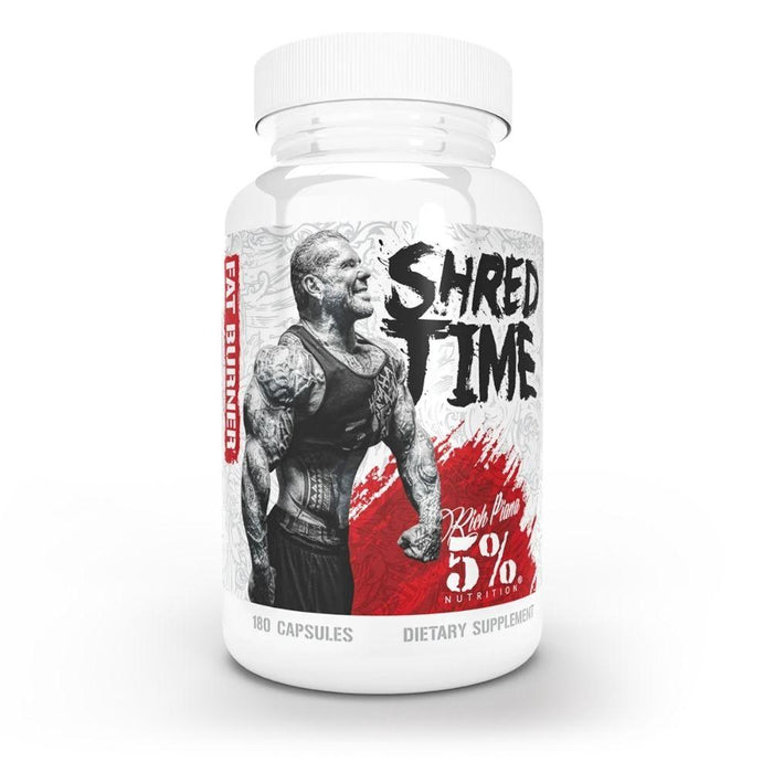 5% Nutrition Fat Burner 5% Nutrition Shred Time 180 Capsules