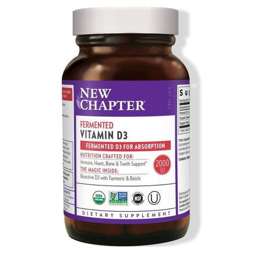 New Chapter Vitamins & Minerals New Chapter Fermented Vitamin D3 90 Tablets