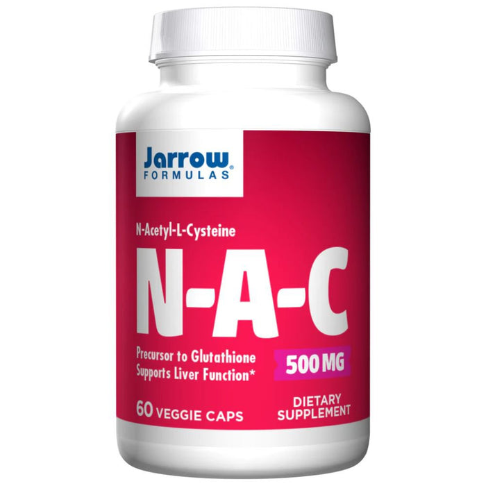 Jarrow Formulas Vitamins & Minerals Jarrow NAC 500mg 60 Capsules