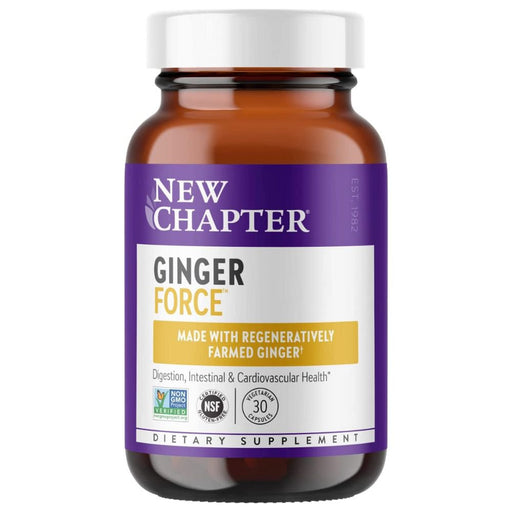 New Chapter Vitamins, Minerals, Herbs & More New Chapter Ginger Force 60 Vegetable Caps