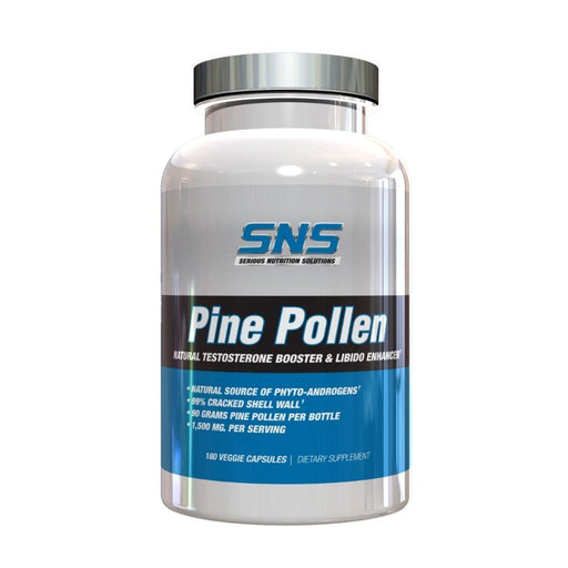 Serious Nutrition Solutions Sports Performance Recovery Serious Nutrition Solutions Pine Pollen 180 Capsules