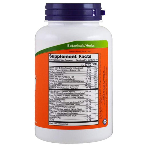 Now Foods Sports Nutrition & More Now Foods Energy Boost 90 Capsules