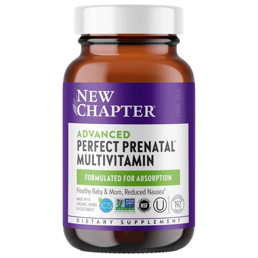 New Chapter Vitamins, Minerals, Herbs & More New Chapter Perfect Prenatal Multivitamin 192 Tabs