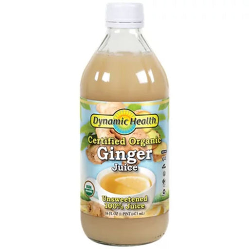 Dynamic Health Foods & - Juices Dynamic Health 100% Organic Ginger Juice 16oz