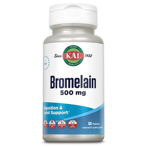 Kal Digestive Health KAL Bromelain 500mg 60 Tablets