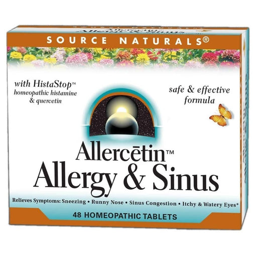 Source Naturals Specialty Health Products Source Naturals Allercetin Allergy and Sinus 48 tablets