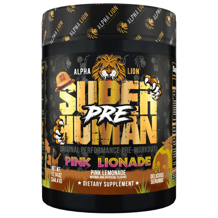 Alpha Lion Pre-Workouts Pink Lionade Alpha Lion Superhuman 21/42 Servings