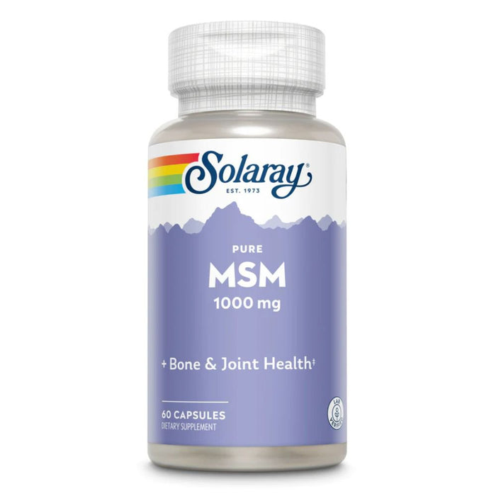 Solaray Sports Nutrition & More Solaray Pure MSM 1000mg 60 Capsules