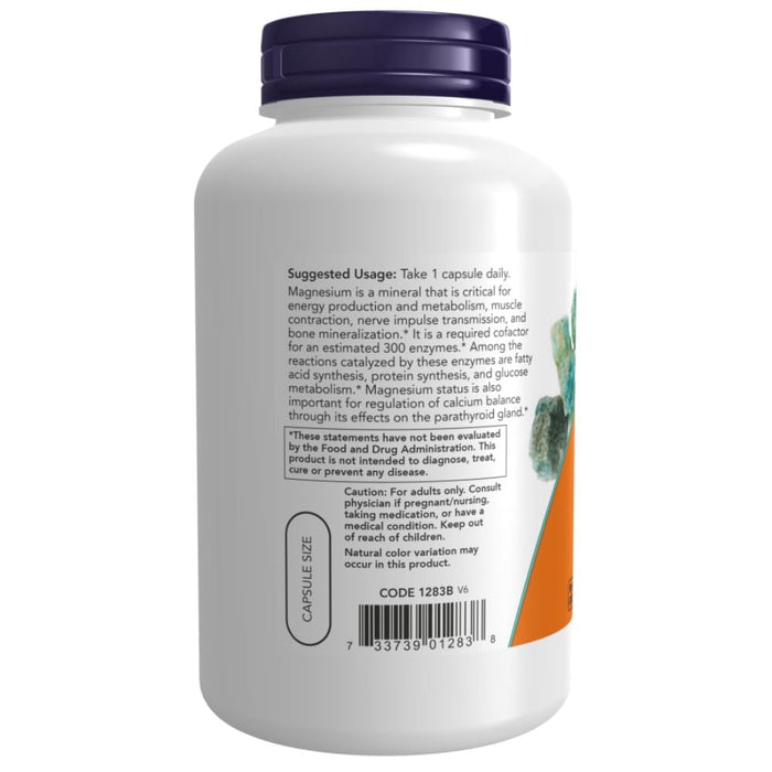 Now Foods Vitamins, Minerals, Herbs & More Now Foods Magnesium 400 Mg 180 Capsules