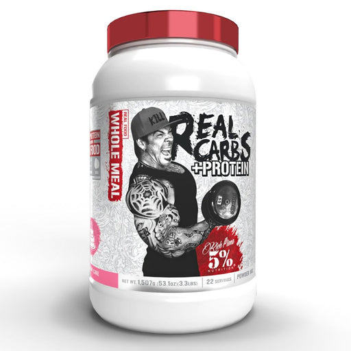 5% Nutrition Protein Powders Birthday Cake 5% Nutrition Real Carbs + Protein 22 Servings