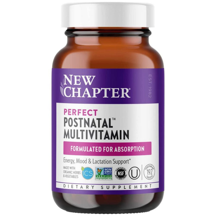 New Chapter Multi Vitamins New Chapter Perfect Postnatal Multivitamin 192T