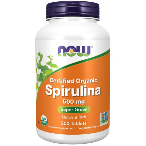 Now Foods Vitamins, Minerals, Herbs & More Now Foods Spirulina 500mg 500 Tablets