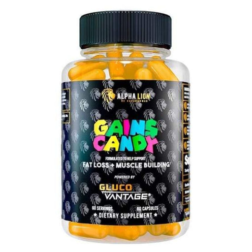 Alpha Lion Fat Burner Alpha Lion Gains Candy Glucovantage 60 Capsules