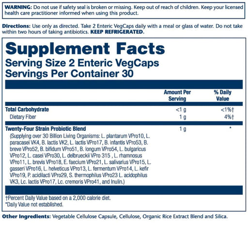 Solaray Digestive Health Solaray Super Multidophilus 30 Billion CFU 60ct