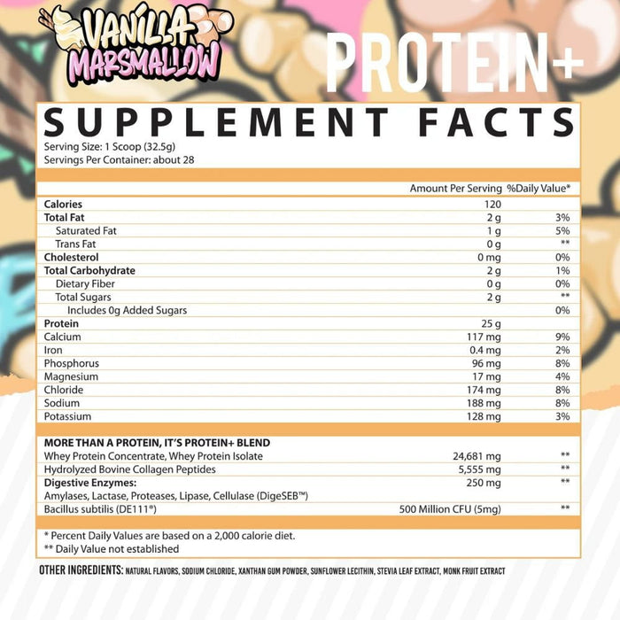 Inspired Nutraceuticals Protein Powders Inspired Protein+ Collagen & Probiotics 28 Servings