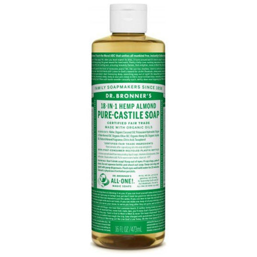 Dr. Bronner's Personal Care& - Hygeine Default Dr. Bronner's Castille Almond 4 Oz (1779816693804)