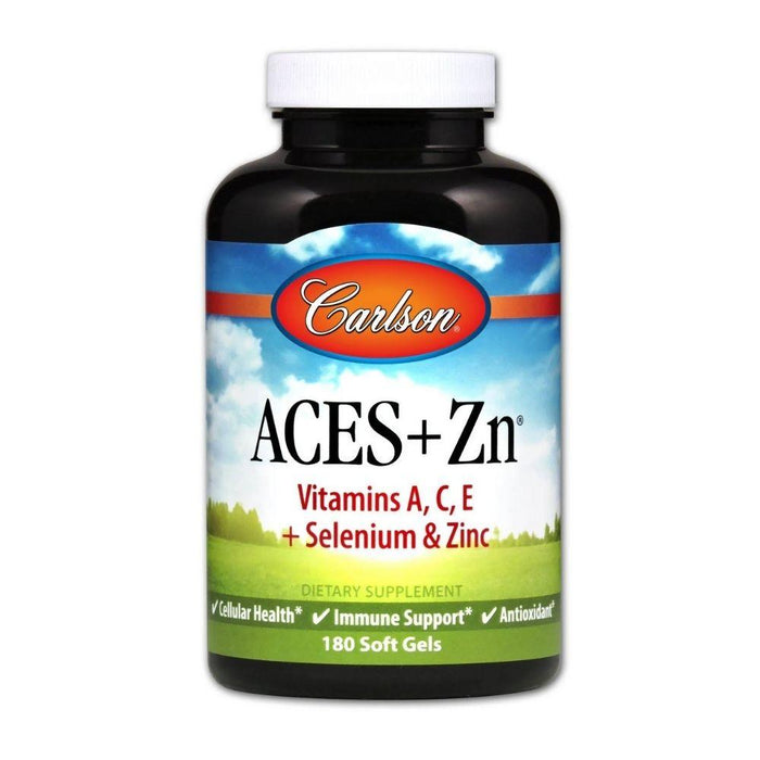 Carlson Vitamins & Minerals Default Carlson Aces + Zinc 180 Softgels (1773021823020)