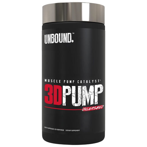 Unbound Nitric Oxide Unbound 3D Pump 200 Capsules