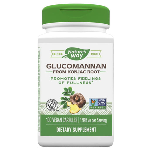 Nature's Way Vitamins, Minerals, Herbs & More Nature's Way Glucomannan 100 Capsules