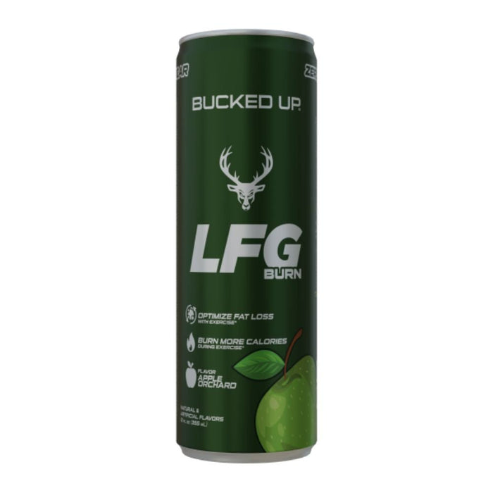 Bucked Up Drinks Apple Orchard Bucked Up LFG Energy Drink RTD 12/Case