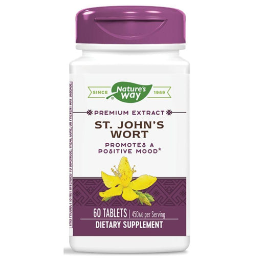 Enzymatic Therapy Herbs Nature's Way St. John's Wort 60 Tablets