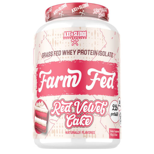 AXE & SLEDGE Protein Powders Red Velvet Cake Axe & Sledge Farm Fed 30 Servings