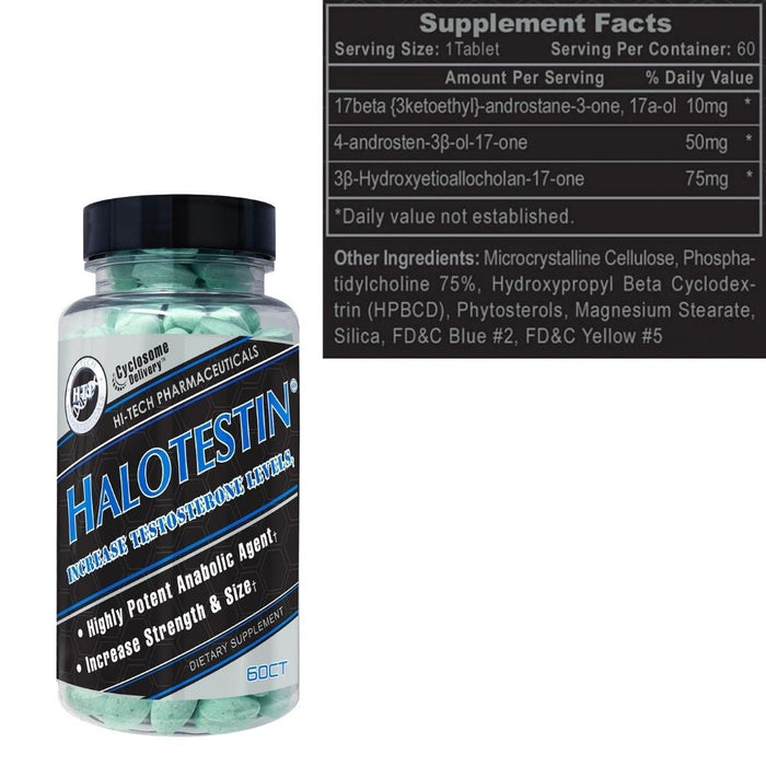 Hi-Tech Pharmaceuticals Prohormones Hi-Tech Pharmaceuticals Halotestin 60 Tablets