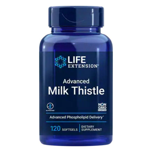 Life Extension Vitamins, Minerals, Herbs & More Life Extension European Milk Thistle 120 Vege Caps