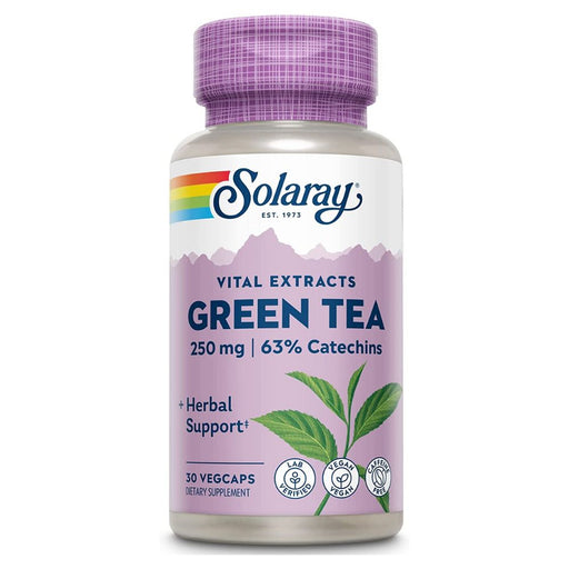 Solaray Vitamins, Minerals, Herbs & More Solaray Green Tea Extract 250mg 30 Capsules