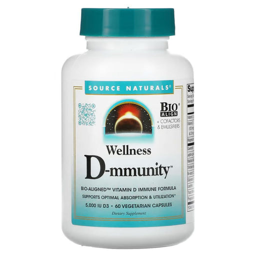 Source Naturals Specialty Health Products Source Naturals Wellness D-MMunity 60 Capsules