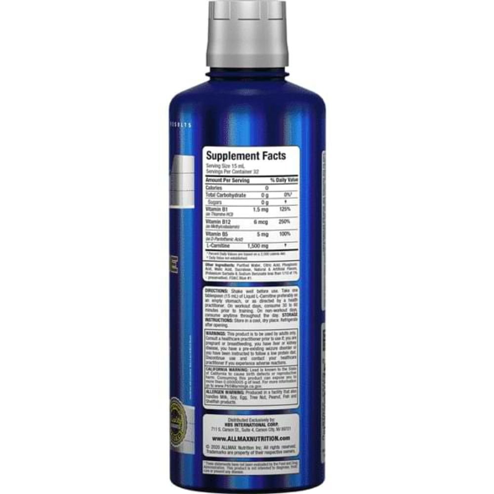 earth's creation liquid l-carnitine 5000 mg & vitamin b5 L-Carnitine with Apple Cider Vinegar  EC Sports Supplements