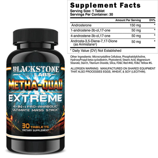 Blackstone Labs Sports Nutrition & More Blackstone Labs Metha-Quad Extreme 30 Capsules