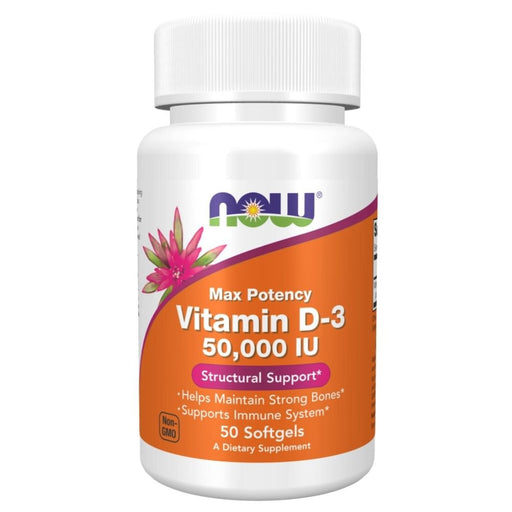 Now Foods Vitamins & Minerals Now Foods Vitamin D3 50,000IU 50 Softgels