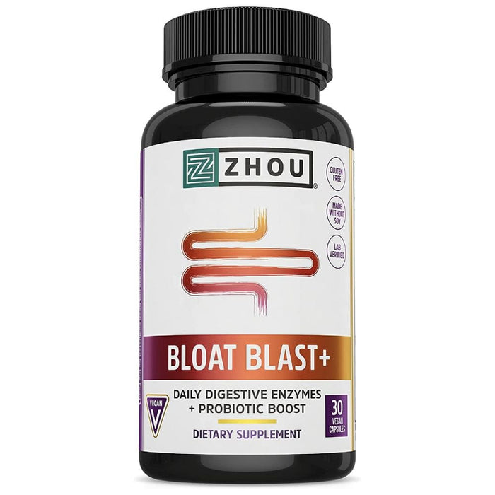 ZHOU Digestive Health ZHOU Bloat Blast+ 30 Capsules