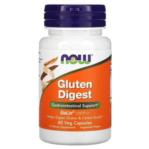 Now Foods Vitamins, Minerals, Herbs & More Now Foods Gluten Digest 60 Vege Caps