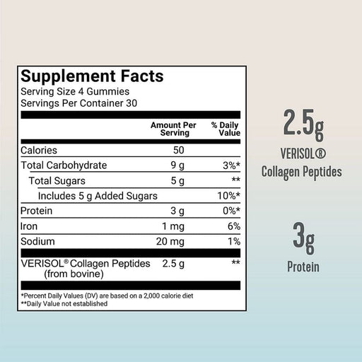 Vital Proteins Specialty Health Products Vital Protein Collagen 240 Gummies