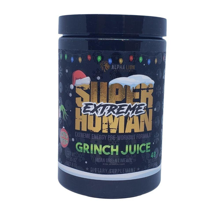 Best Price Nutrition Grinch Juice Alpha Lion Super Human Extreme 21 Servings