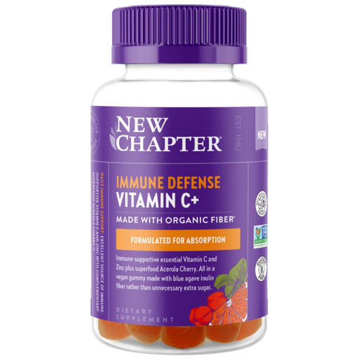 New Chapter Vitamins & Minerals New Chapter Immune Defense Vitamin C+ 60 Gummies