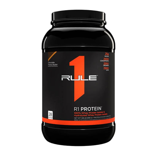 Rule1 Protein Powders Chocolate Peanut Butter Rule 1 Whey Isolate Protein 2lb